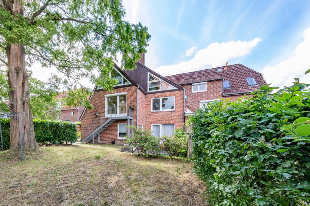 Gartenzugang aus dem 1. OG