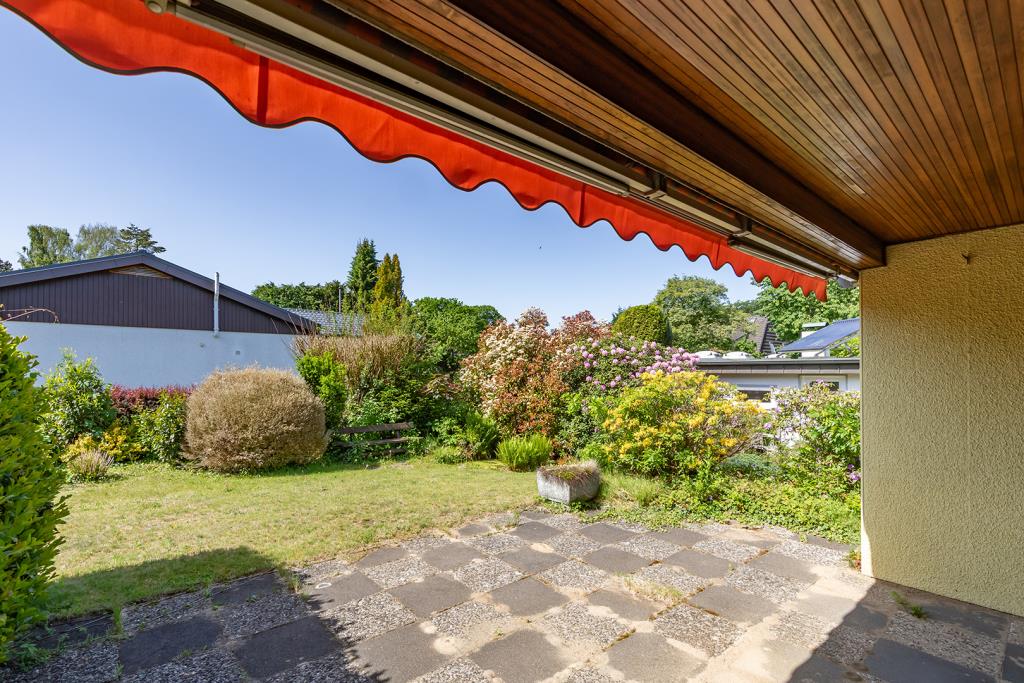 Sonnenverwöhnte Terrasse