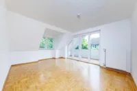 Schlafzimmer mit Balkon