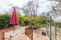 Sonnige Terrasse