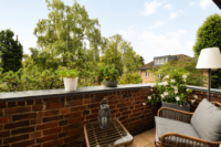 Gemütlicher Balkon