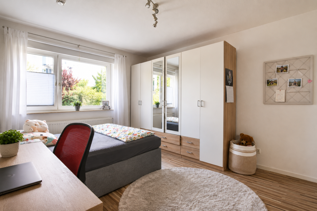 Geräumige Zimmer
