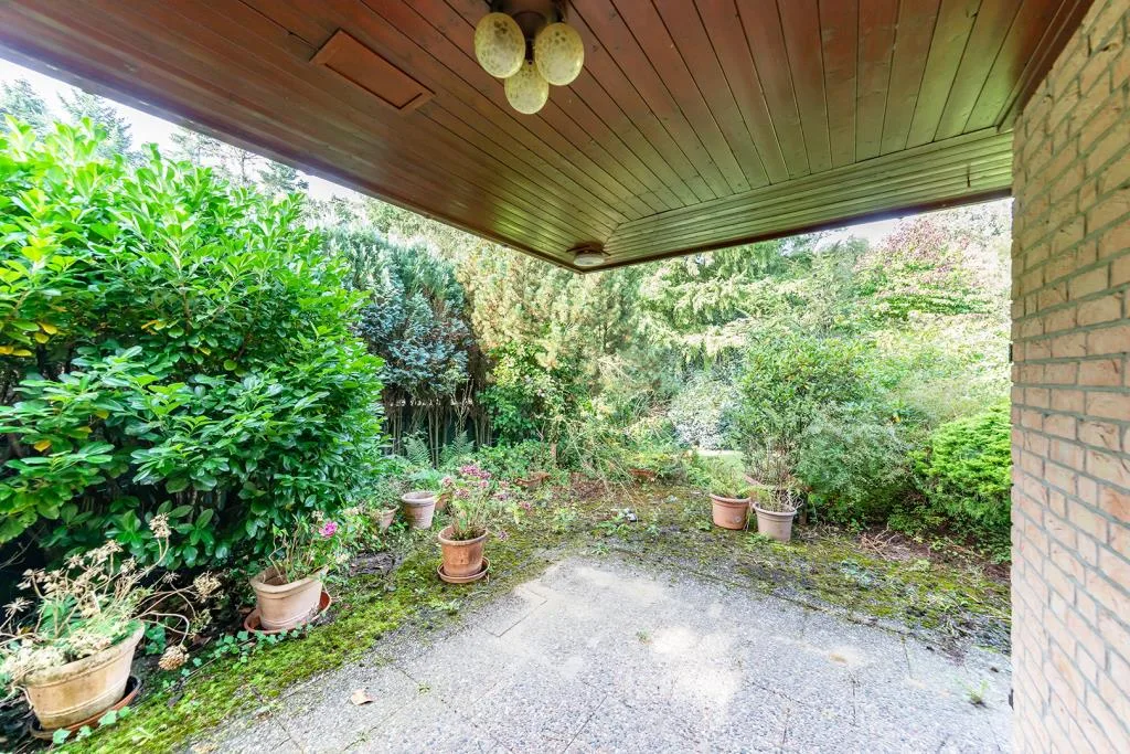 Überdachte Terrasse