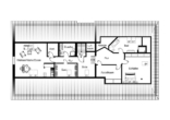 Grundriss Dachgeschoss - Für höchste Ansprüche: „Großzügige Dachgeschoss-Wohnung in der Villa&nbsp;Luise“