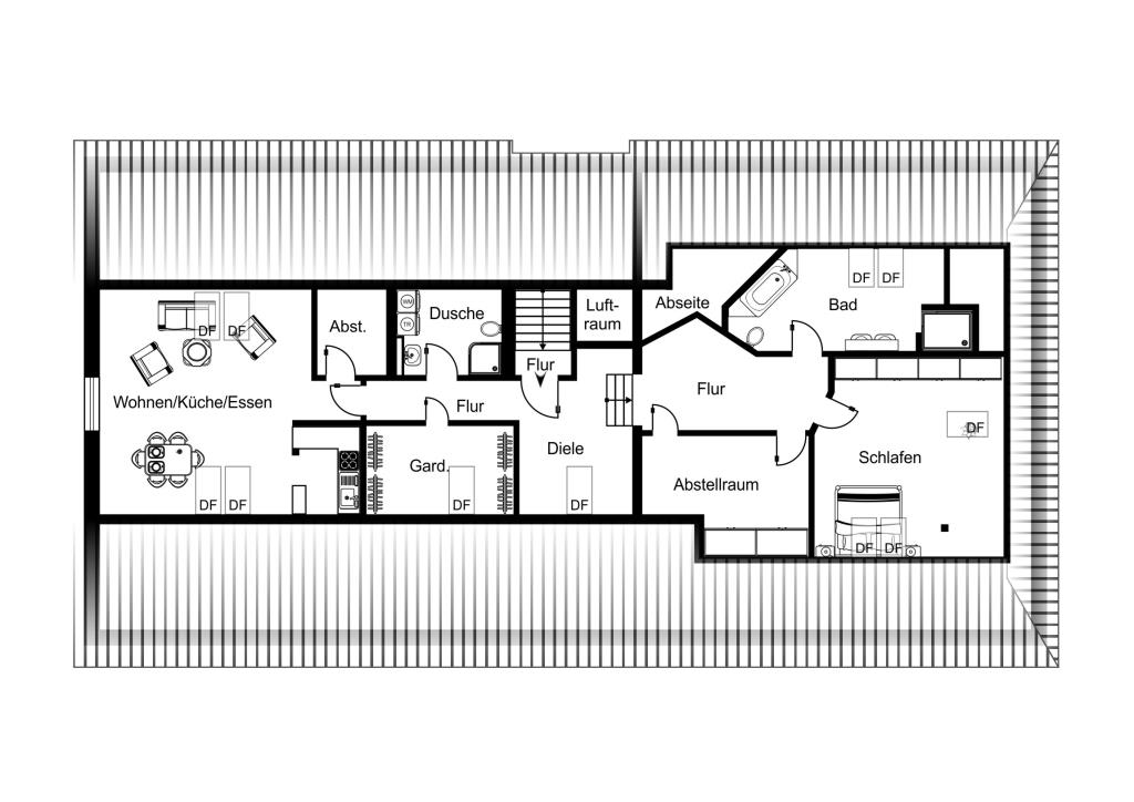 Grundriss Dachgeschoss