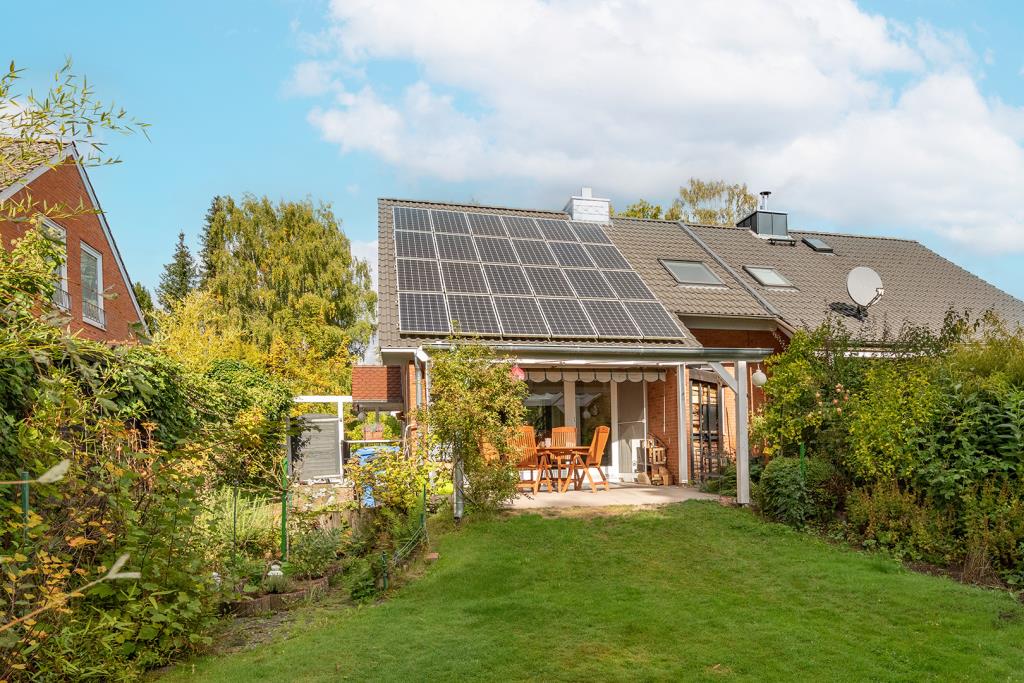 Pflegeleicht angelegter Garten