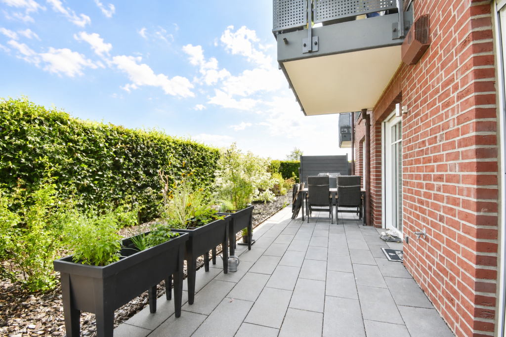 Herrliche Terrasse