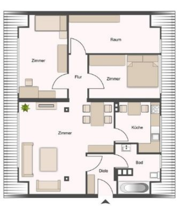 Dachgeschoss (Beispiel)