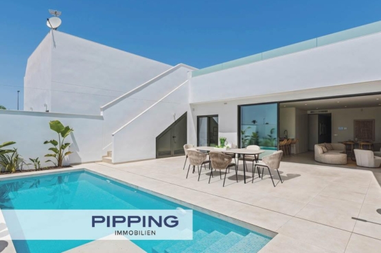 Ideal für Eigennutzer und Kapitalanleger: „Moderne Neubauvillen nahe der Mittelmeerküste“, 30710 Los Alcazares (Spanien), Finca