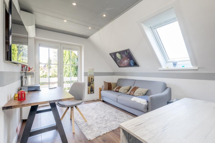 Schlafzimmer mit Ankleide