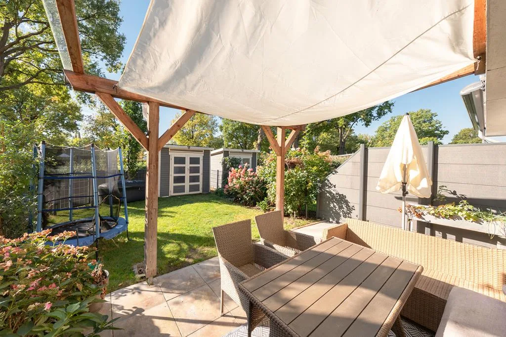 Sonnenverwöhnte Terrasse