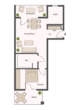 2. Obergeschoss - Einziehen und wohlfühlen: „Moderne 2‑Zimmer-Wohnung mit Wintergarten und Balkon“