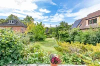Blick vom Haus