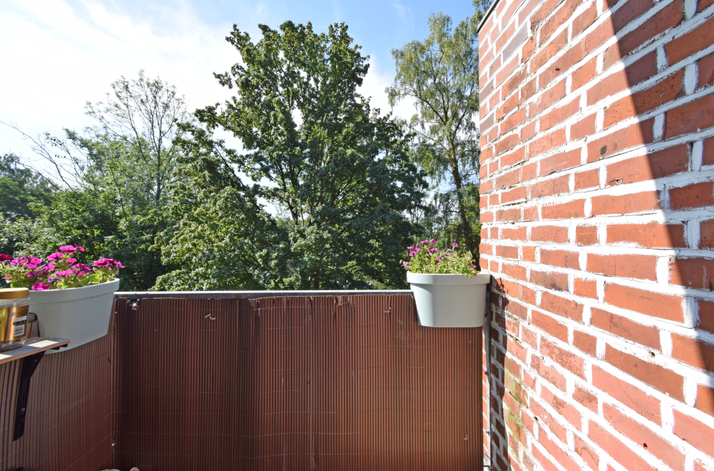 ... Zugang zum sonnigen Balkon.