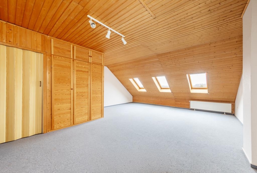 Ausgebautes Dachgeschoss