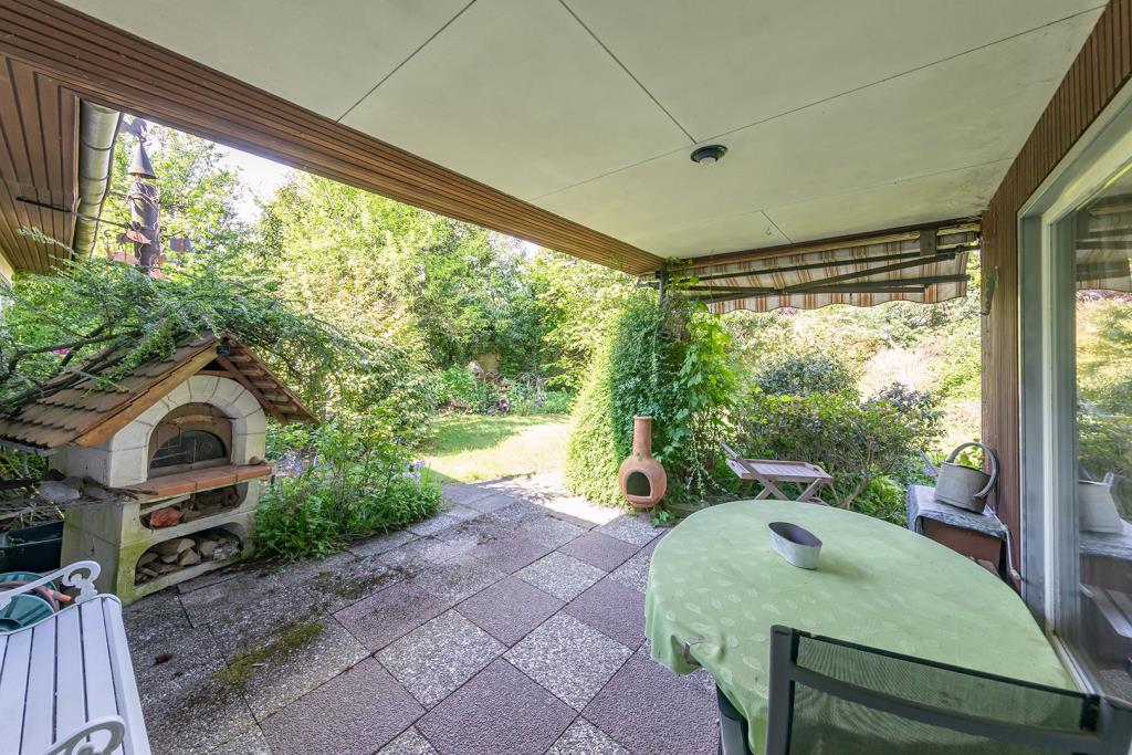 Überdachte Terrasse