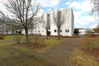 Schön angelegter Innenhof