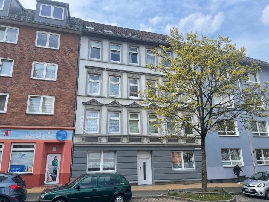 Straßenansicht des Gebäudes