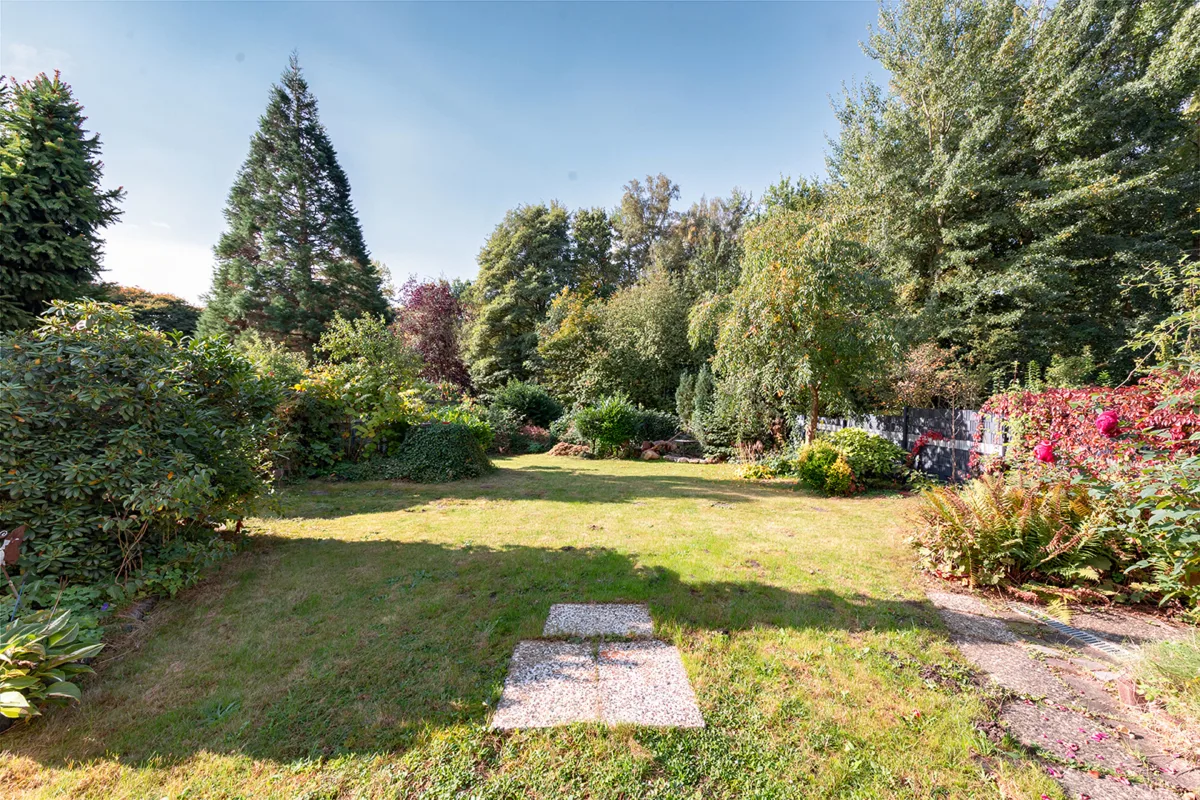 Garten in Südausrichtung
