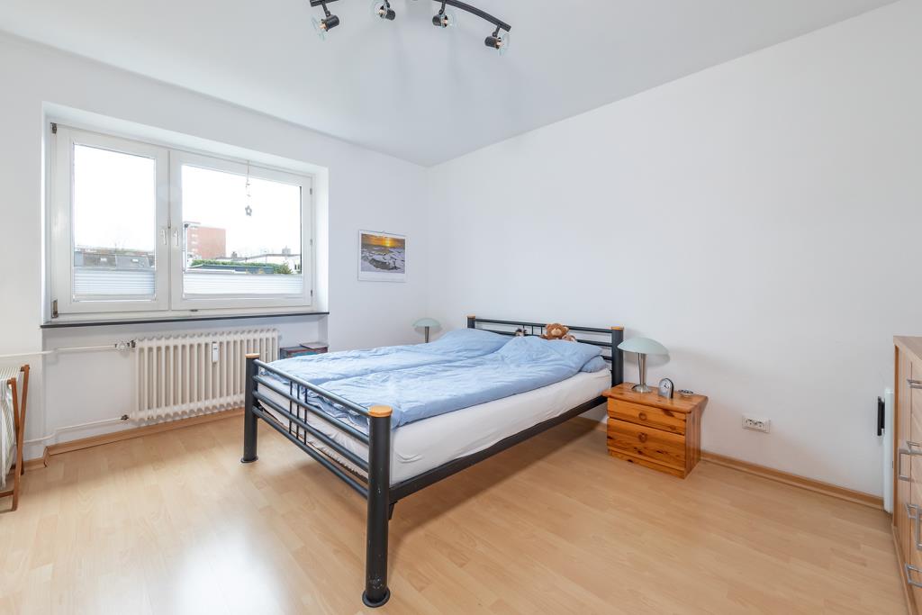 Gut geschnittenes Schalfzimmer