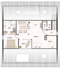 Dachgeschosswohnung