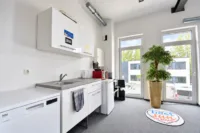 Minimalistische Büro-Pantry